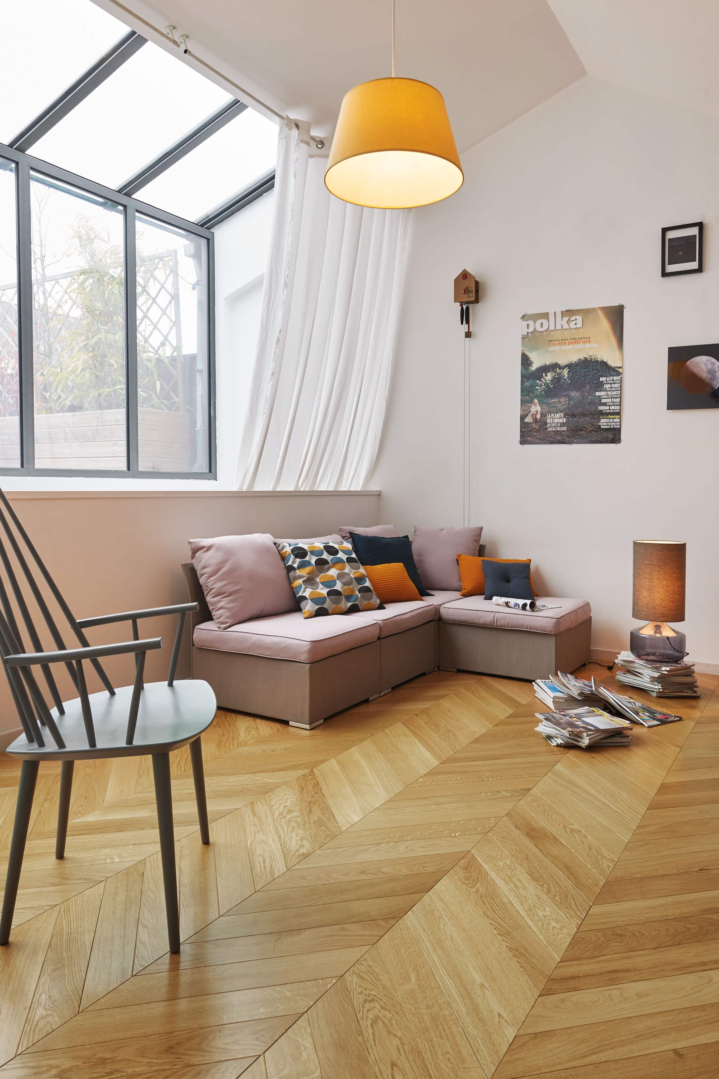 How to install a clicklock floating wood floor? French manufacturer