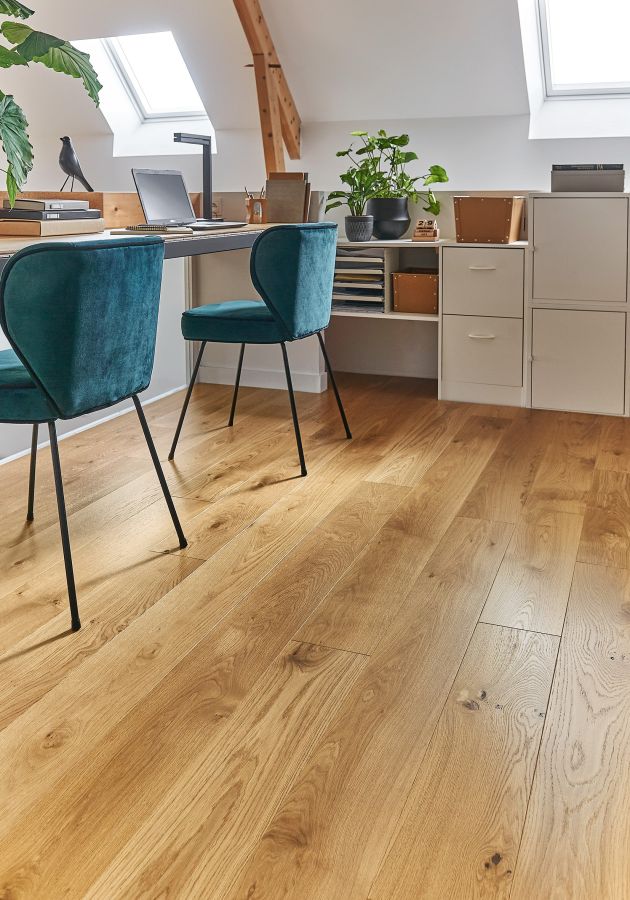 Ambiance parquet Chêne Authentique Opale, Diva 184