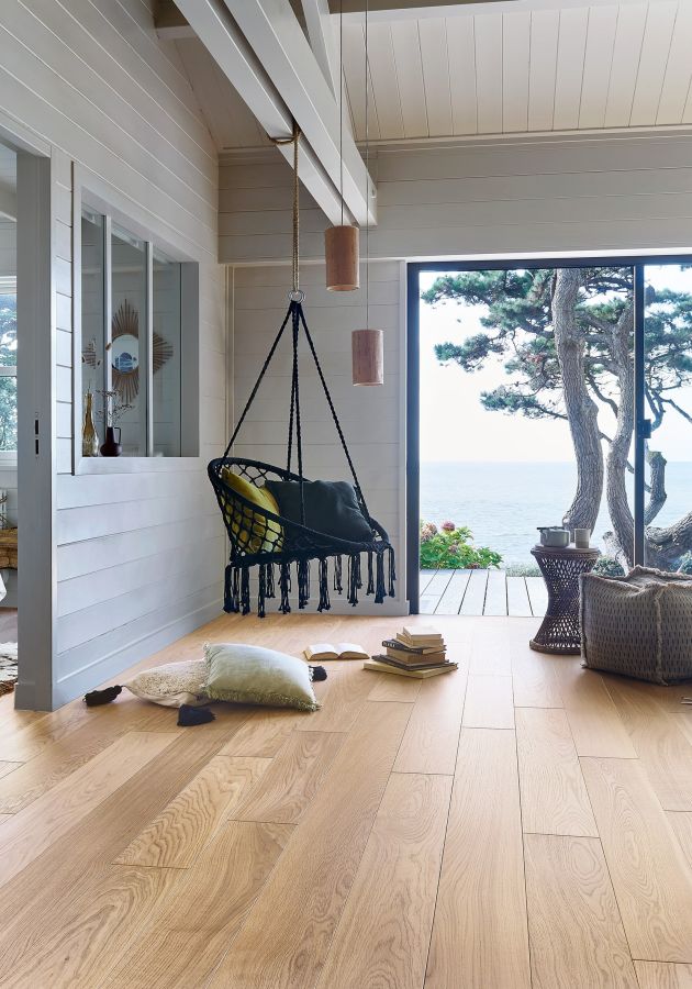 Ambiance parquet Chêne Classic Bois flotté, Diva 184