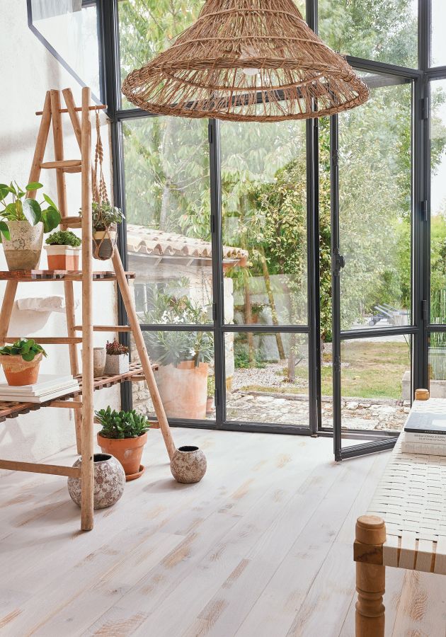 Ambiance parquet Chêne Zenitude Shabi Chaux, Alto 139