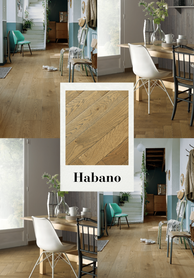 Photos d'ambiance ave parquet Habano