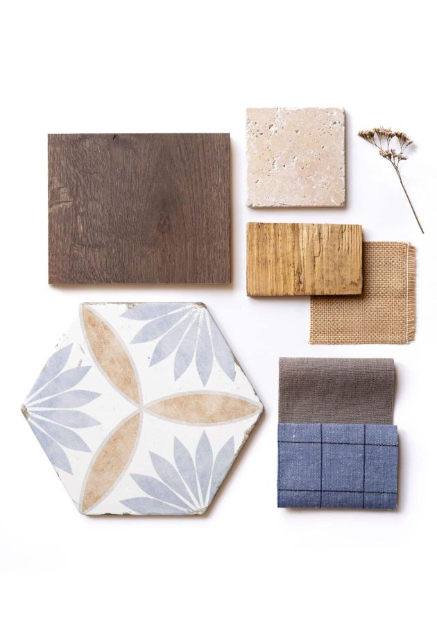 Moodboard Inspiration parquet Argile