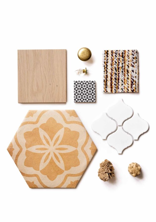 Moodboard Inspiration parquet Rafia