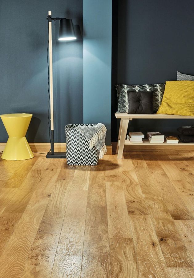 Photo d'ambiance parquet Chêne Mix Opale, Monolame 139