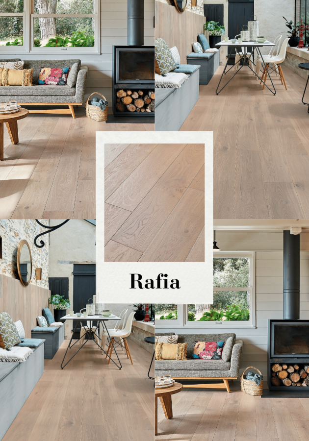 Photos d'ambiance avec parquet Rafia